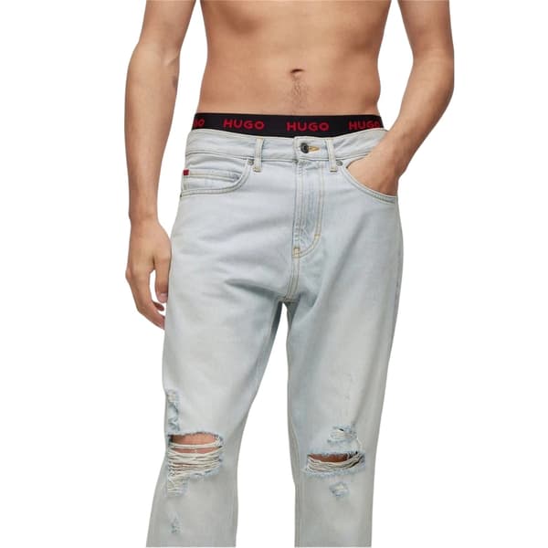 Hugo Herr 340 Regular Jeans 33R Ljusblå Light Blue 33R