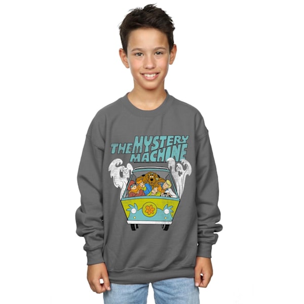 Scooby Doo Pojkar Mystery Machine Tröja 7-8 År Kolgrå Charcoal 7-8 Years