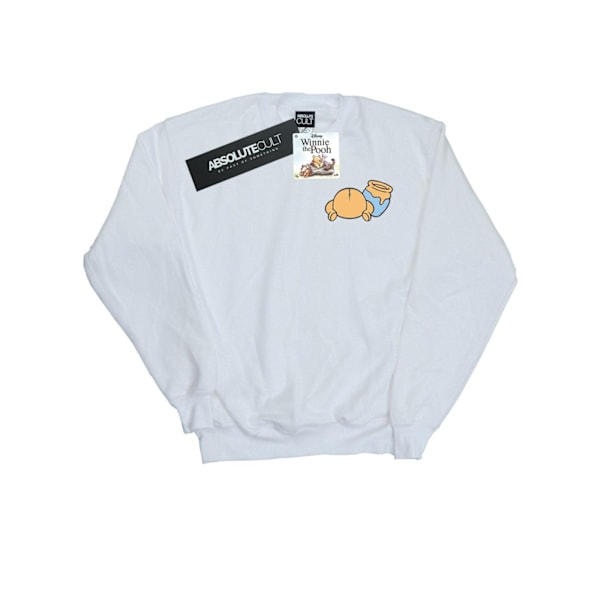 Disney Girls Winnie The Pooh Bakside Brösttryck Sweatshirt 1 White 12-13 Years