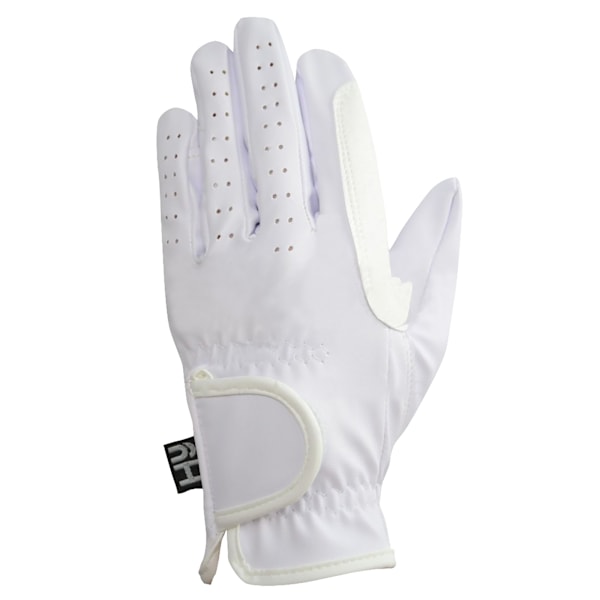 Hy5 Vuxna Syntetiskt Läder Ridhandskar XL Vit White XL