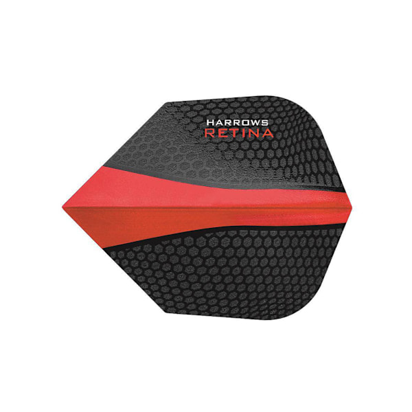 Harrows Dimplex Retina Dart Flights One Size Svart/Röd Black/Red One Size