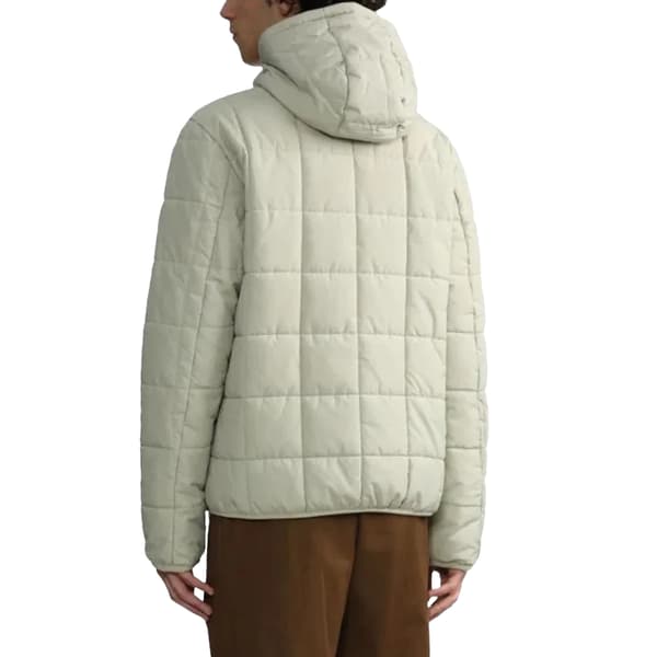 Fred Perry Grid Isolerad Vadderad Jacka Herr M Oyster Oyster M