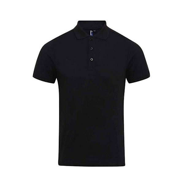 Premier Herr Coolchecker Plus Piqu Polotröja 5XL Svart Black 5XL