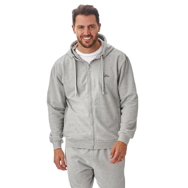 Iron Mountain Fleecejacka med huva för män S Ljusgrå Light Grey S