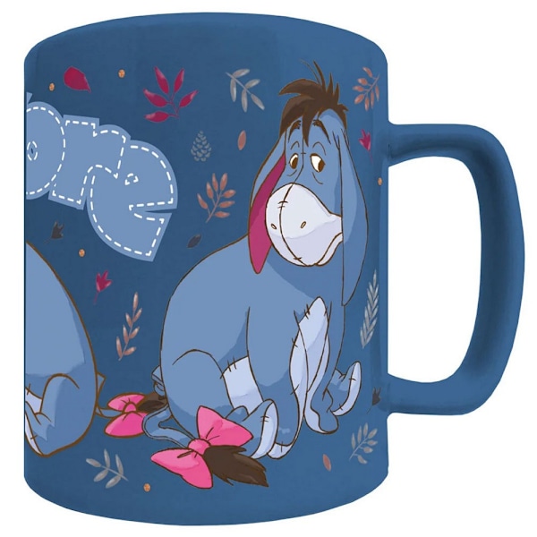 Nalle Puh Fluffig Åsna Igor Mugg One Size Blå Blue One Size