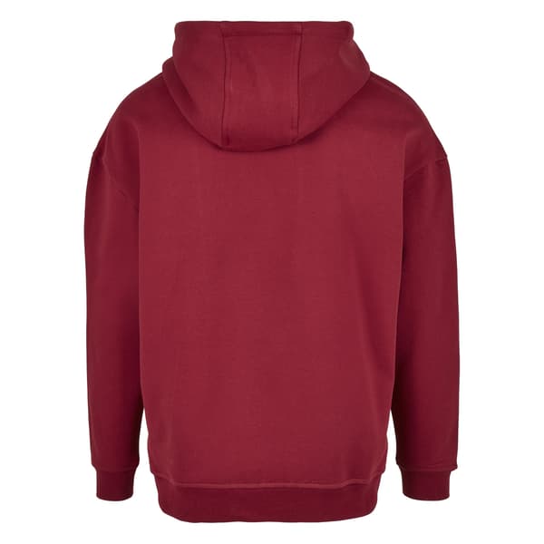 Build Your Brand Basic Oversized Hoodie för män L Charcoal Charcoal L