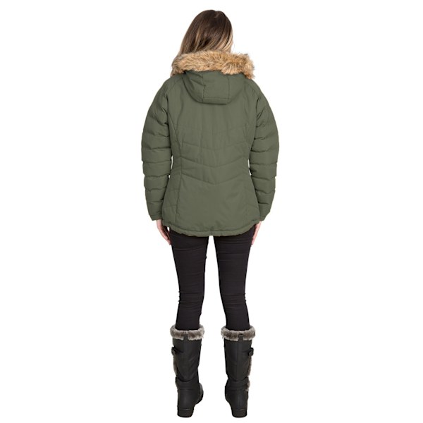 Trespass Womens/Ladies Nadina Vattentät Vadderad Jacka XL Oliv Olive XL