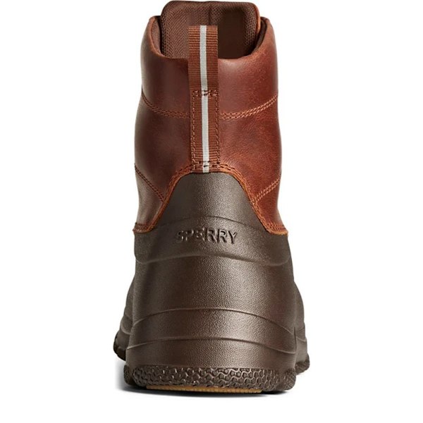 Sperry Duck Float Läderstövlar för Herr 8.5 UK Brun Brown 8.5 UK