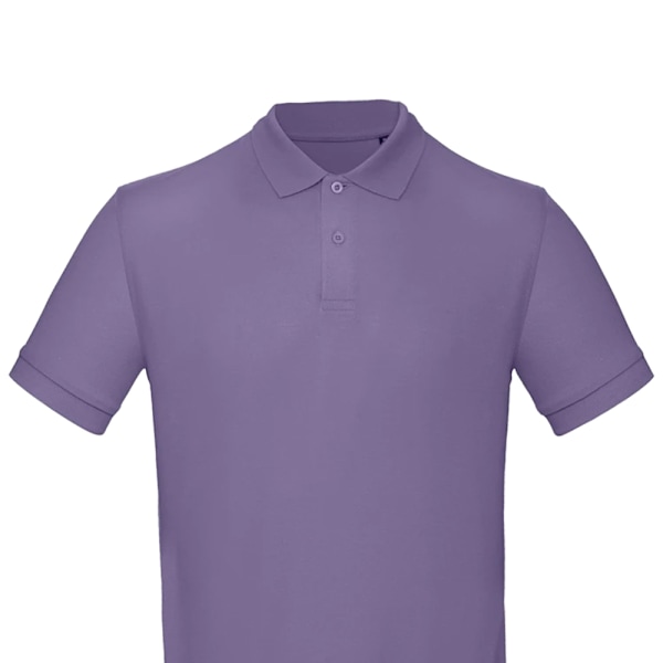 B&C Herr Pikétröja XL Lila Lilac XL