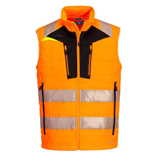 Portwest DX4 Softshell Body Warmer M Orange/Black Orange/Black M