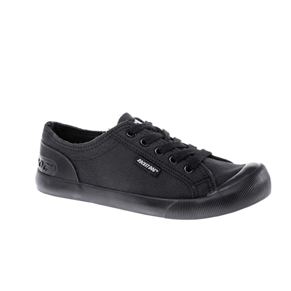 Rocket Dog Dam/Kvinnor Jazzin Canvas Fable Tränare 8 UK Svart Black 8 UK