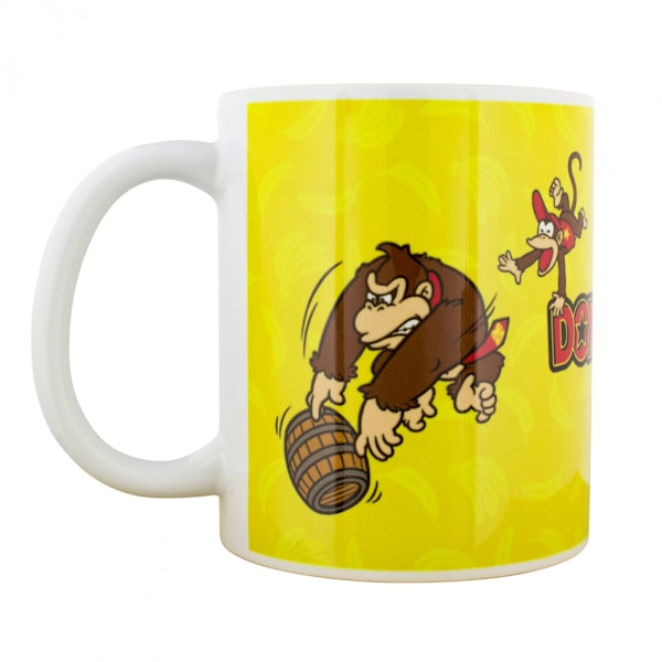 Donkey Kong Bananmugg Storlek: En Storlek Vit White One Size