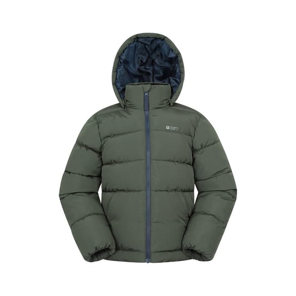 Mountain Warehouse Barn/Barn Hawthorne Vattenavvisande Vadderad Jacka Khaki Green 7-8 Years