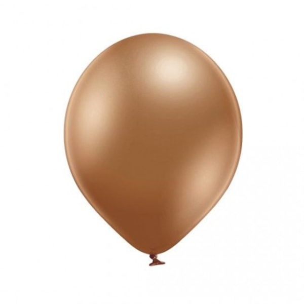 Belbal Latex Gloss Ballonger (Förpackning om 100) En Storlek Koppar Copper One Size