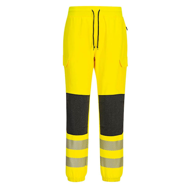 Portwest KX3 Flexi Hi-Vis byxor för män S R gul/svart Yellow/Black S R