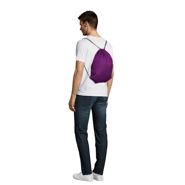 SOLS Urban Gymsac Dragsnöre Väska ONE Burgundy Burgundy ONE