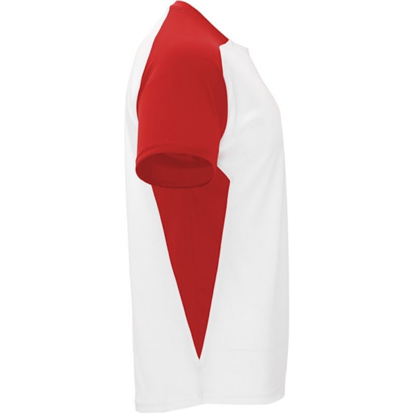 Roly Unisex Bugatti Sports T-shirt L Röd Red L