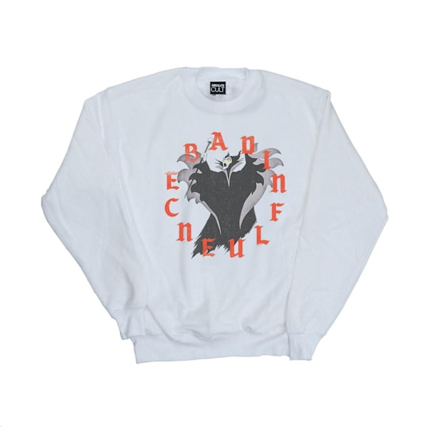 Disney Pojkar Maleficent Bad Influence Sweatshirt 7-8 År Vit White 7-8 Years
