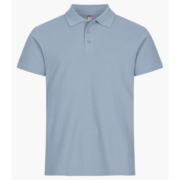 Clique Basic Pikétröja för män L Ljusblå Soft Blue L