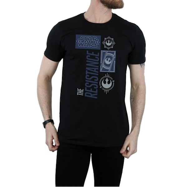 Star Wars The Last Jedi The Resistance T-shirt XXL Svart Black XXL