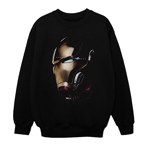 Marvel Pojkar Avengers Endgame Avenge The Fallen Iron Man Tröja Black 7-8 Years