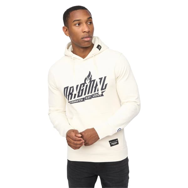 Crosshatch Herr Jampstead Hoodie S Ljus Sten Light Stone S