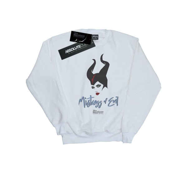 Disney Dam/Ladies Maleficent Mistress Of Evil Sweatshirt XL White XL