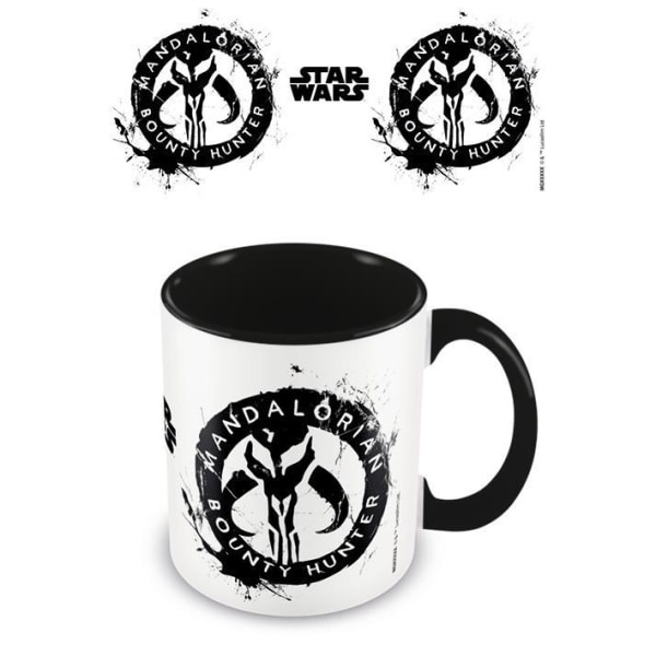 Star Wars: The Mandalorian Sigil Mug One Size Vit/Svart White/Black One Size