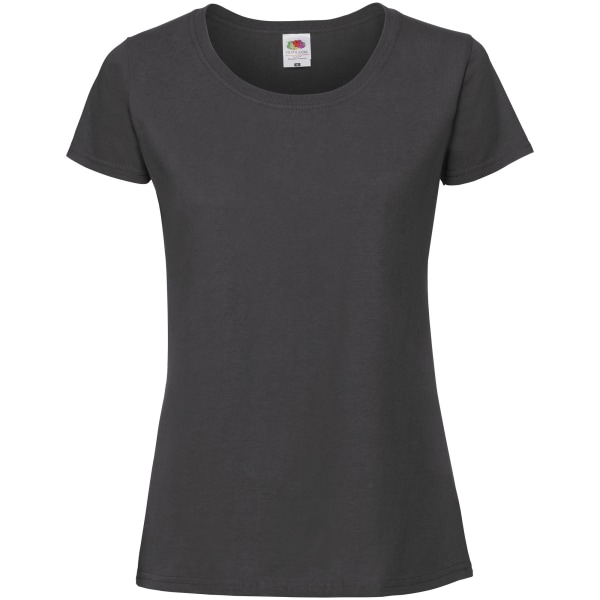 Fruit Of The Loom Womens/Ladies Fit Ringspun Premium Tshirt XL White XL UK