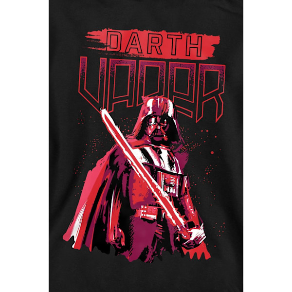 Star Wars Unisex Vuxen Darth Vader Målad Sweatshirt M Svart Black M