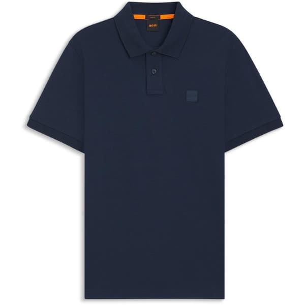 Boss Herr Passenger Box Logo Pikétröja M Marinblå Navy Blue M