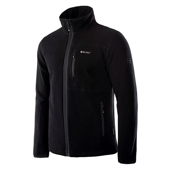 Hi-Tec Porto Fleecejacka för herr 3XL Svart Black 3XL