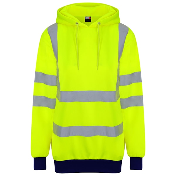 PRO RTX Herr High-Vis Hoodie 4XL Gul/Marinblå Yellow/Navy 4XL