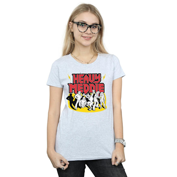 Scooby Doo Dam/Kvinnor Tung Meddle Bomull T-Shirt S Sports G Sports Grey S