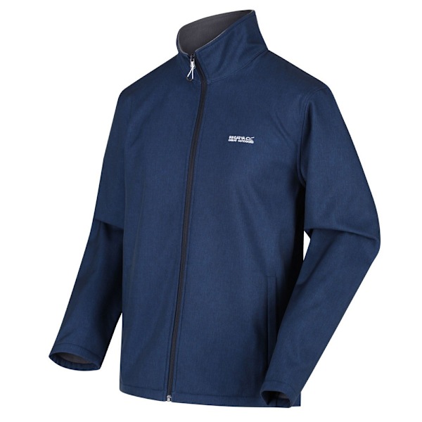 Regatta Cera V Vindtät Mjuk Skaljacka Herr 3XL Marinblå M Navy Marl 3XL