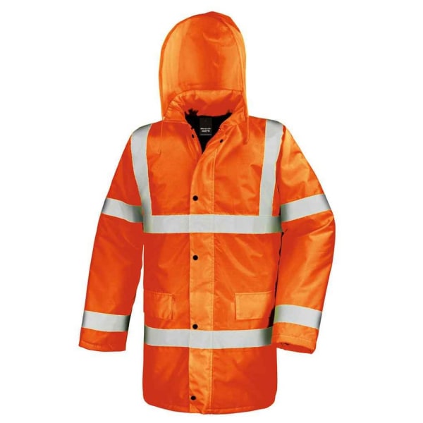 SAFE-GUARD av Result Motorvägsjacka för män S Orange Orange S