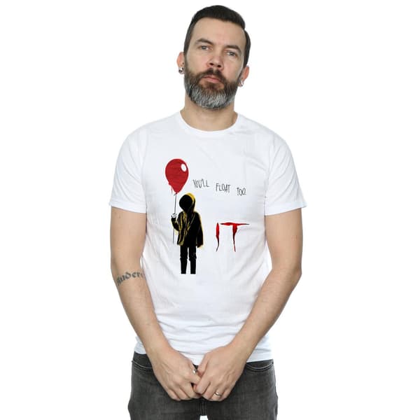 It Herr Georgie Float T-shirt M Vit White M