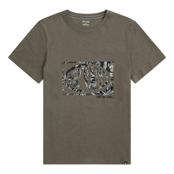 Animal Jacob T-shirt för män XL Mörkgrön Dark Green XL