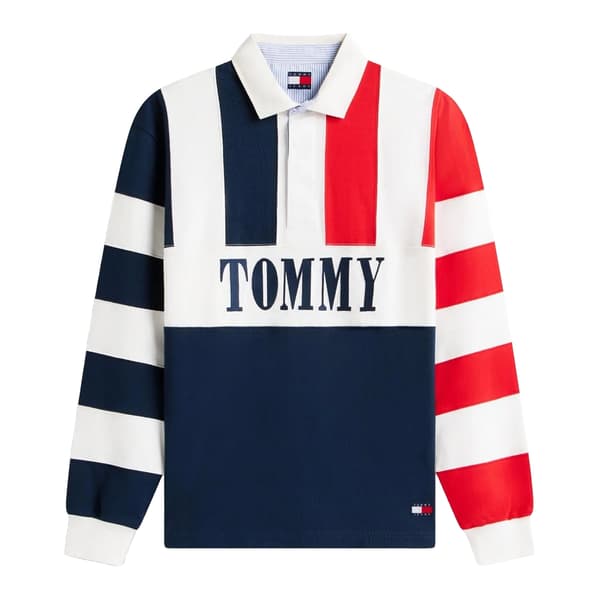 Tommy Jeans Herr Archive Pikétröja L Mörkblå Dark Navy L