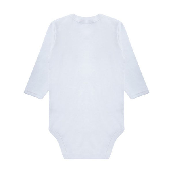 Casual Classics Baby Body med lång ärm 3-6 månader Vit White 3-6 Months