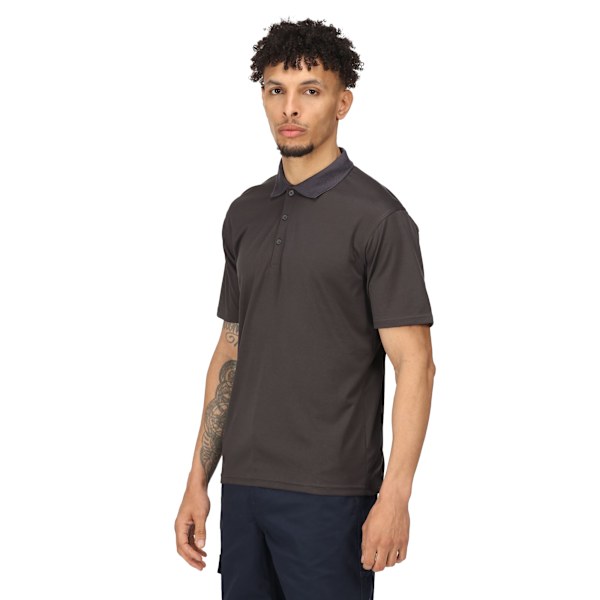 Regatta Professional Fukttransporterande Pikétröja för Män 4XL Seal Seal Grey 4XL