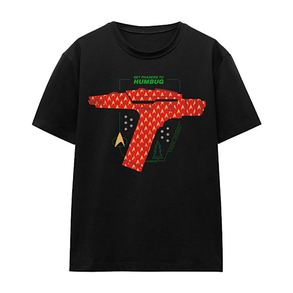 Star Trek: The Original Series Unisex Vuxen Phaser Set Till Humbu Black S