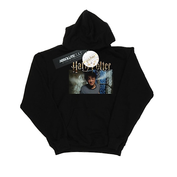 Harry Potter Pojkar Steam Ears Hoodie 7-8 År Svart Black 7-8 Years