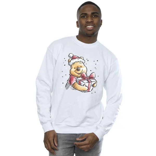 Nalle Puh Herr Present Tröja M Vit White M