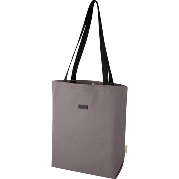Joey Canvas Återvunnen 14L Tote Bag One Size Grå Grey One Size