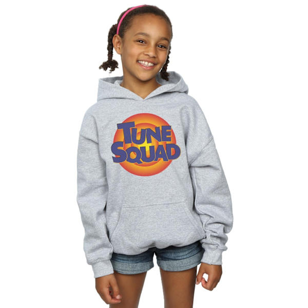 Space Jam: A New Legacy Girls Tune Squad Logo Hoodie 5-6 år Sports Grey 5-6 Years
