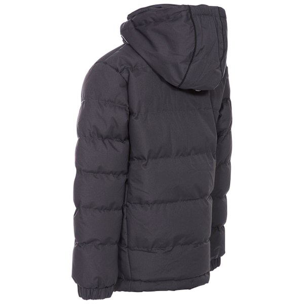 Trespass Boys Tuff Hooded Jacket 7/8 Mörkgrå Dark Grey 7/8