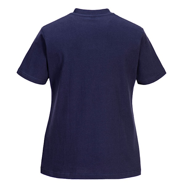 Portwest Dam/Dam Plain T-Shirt M Marinblå Navy M