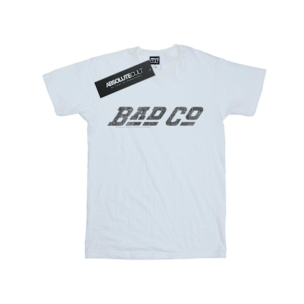 Bad Company Herr Straight Logo T-Shirt 3XL Vit White 3XL