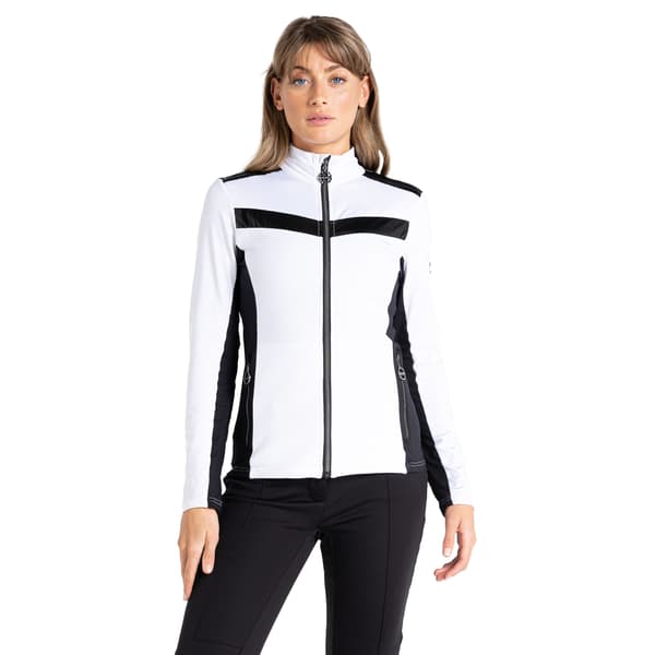 Dare 2B Dam/Dam Divinity II Core Stretch Fleecejacka 18 White/Black 18 UK